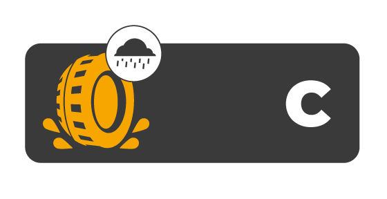 fékezés nedves felületen