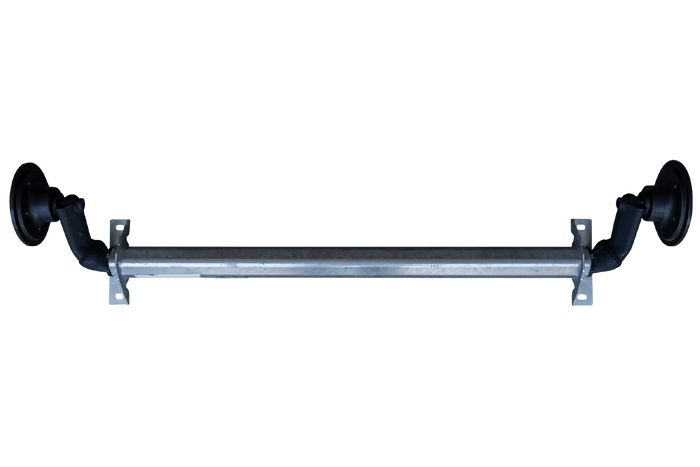 AL-KO OPTIMA fékezetlen pótkocsi tengely 750kg 1070mm 1380mm 5x112