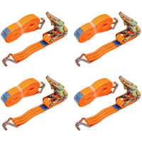 Négy darabos UNITRAILER 6m/35mm/2t szállítószalag-készlet feszítővel
