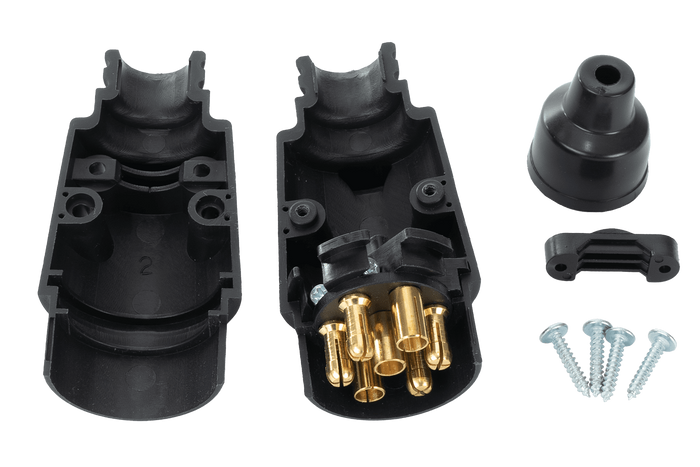 7 tűs KAMAR csatlakozó vonóhorog-aljzathoz