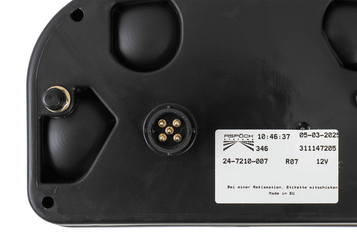 ASPÖCK Multipoint II hátsó lámpa 6 funkciós jobb oldali