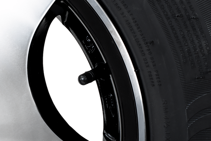 Erősített pótkocsi kerék KENDA GUMIABRONCS 165/80 R13C 96/94N ALU FELNI STARCO polírozott 5Jx13"H2 5x112 ET:30