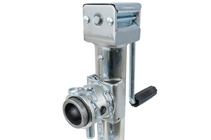 UNITRAILER TJ5001 kihúzható forgattyústartó 1300 kg-os platós pótkocsihoz 364-614 mm