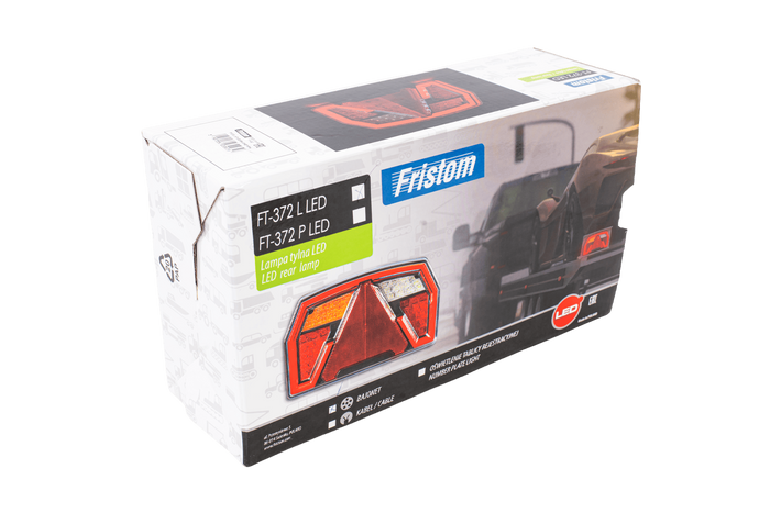 Hátsó lámpa FRISTOM FT-372 LED 6 funkciós bal
