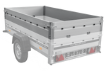 BIS alumínium oldalak az UNITRAILER GARDEN 230 KIPP ALU pótkocsihoz