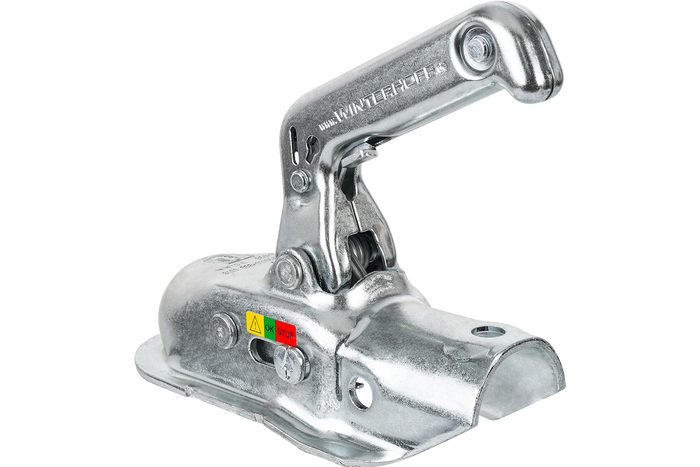 WINTERHOFF WW13-N gömbfejű vonóhorog 1500 kg-os pótkocsihoz, 45 mm-es csővonórúddal