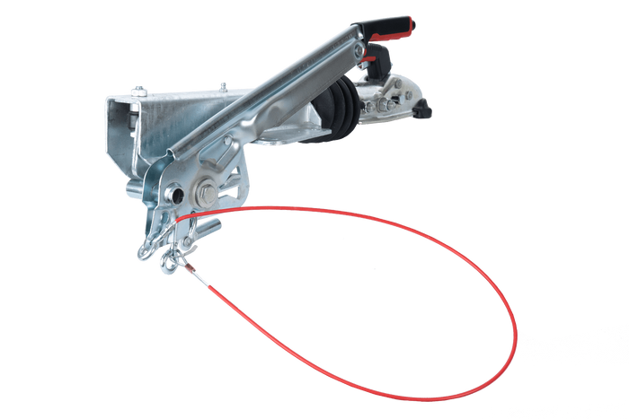 AL-KO 60S/2 ráfutószerkezet AK161 vonóhoroggal 750 kg-os pótkocsihoz V-típusú vonórúddal