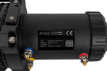 Elektromos csörlő PRESKO RAPTOR 13.5FS 12V 6130kg-os utánfutóhoz 24m kötéllel