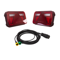 ASPÖCK MULTILED IV LED hátsó lámpák + ASPÖCK kábelköteg 4,5 m 7 tűs