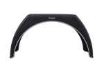 Utánfutó sárvédő 15-17,5" DOMAR DK3112 lapos kerékív 950/280mm fehér díszléccel