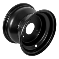 UNITRAILER acél felni fekete 4.5ATx7" 3x90 ET:-1.8