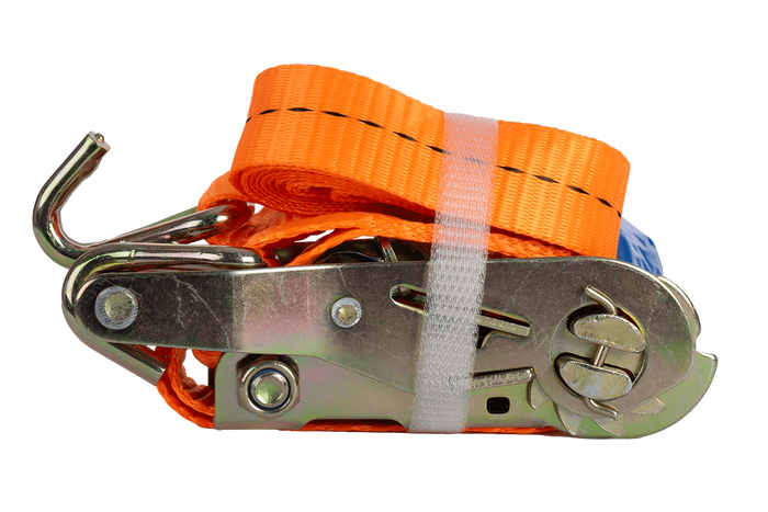UNITRAILER 2m/25mm/1t narancssárga szállítószalag feszítővel