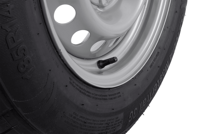 Megerősített pótkocsi kerék KENDA GUMIABRONCS 185/80 R14C 104/102N KENDA FELNI 5.5Jx14"H2 5x112 ET:30