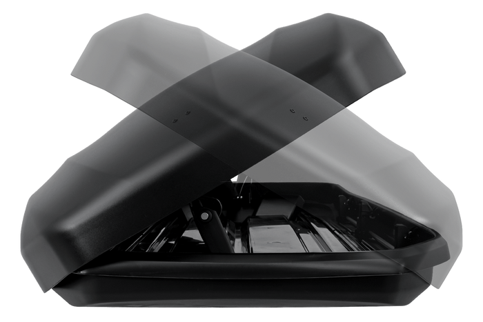 Inter Pack Skugga L 660 tetőbox matt fekete