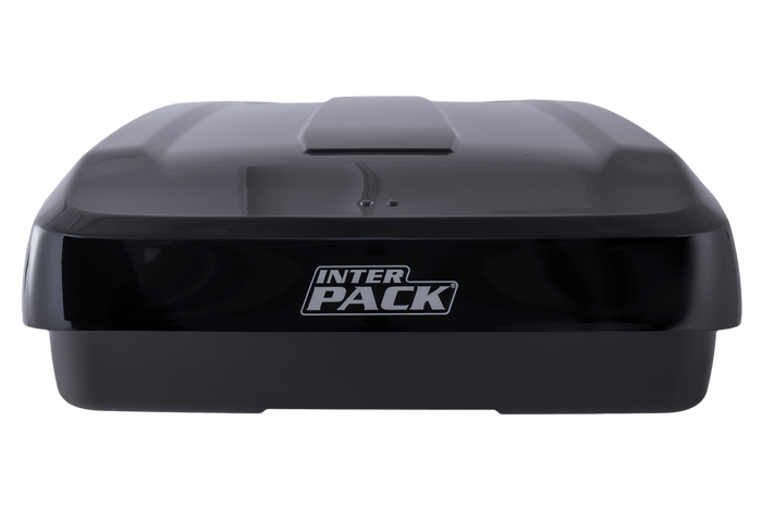 Inter Pack Monsun L tetőbox, fekete metálfényezéssel