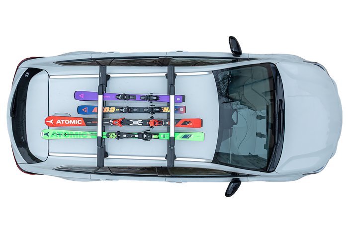 Inter Pack Frostline 4 - alumínium tartó 4 pár síléchez vagy 2 snowboardhoz
