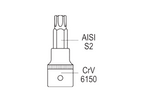 Tizenkét darabos TORX kulcskészlet sínre szerelve YATO YT-04331
