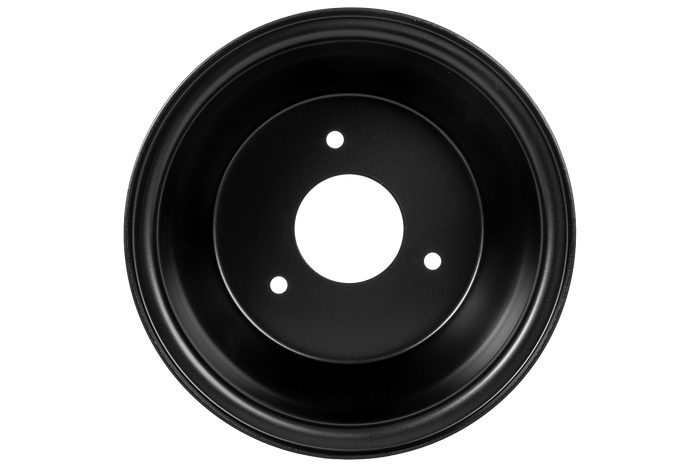 UNITRAILER acél felni fekete 4.5ATx7" 3x90 ET:-1.8