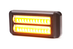 Figyelmeztető lámpa WAŚ 2469 W284 LED villogó lámpa narancssárga MASTER/SLAVE