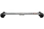 KNOTT VGB13 fékezett tengely pótkocsihoz/autószállítóhoz 1350kg 1400mm 1850mm 5x112