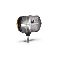 ASPÖCK LuxLED II LED első lámpa 7 funkció 6-pólusú DEUTSCH DT06-6S bal