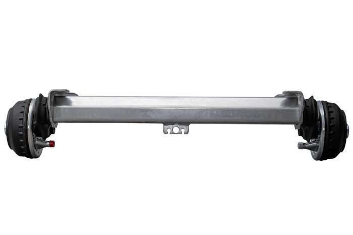 AL-KO COMPACT fékező tengely pótkocsihoz/szállítóhoz 1350kg 800mm 1250mm 5x112