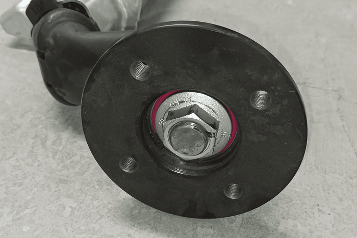 OUTLET AL-KO OPTIMA fékezetlen pótkocsi tengely 750kg 1200mm 1700mm 4x100