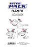 Flexi Fit univerzális bilincsek (4 db-os készlet) - tetőbox rögzítéshez