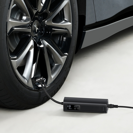 BASEUS Mini Inflátor Pumpa Mini Kompresszor Univerzális Autópumpa 12V