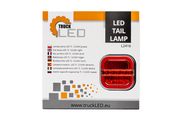 TRUCKLED L2416 LED Neon2 hátsó lámpa 5 funkciós jobb oldali
