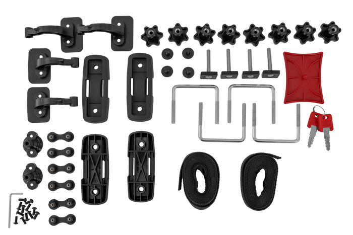 Inter Pack Stella 440 tetőbox, matt fekete