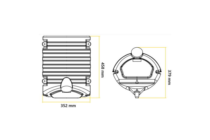 LOKHEN 30 literes víztartály buszpótkocsihoz szappanadagolóval