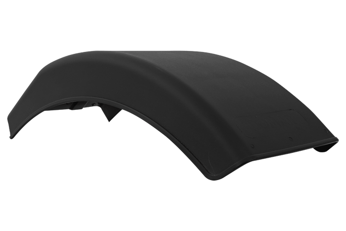 Két fél sárvédő készlet DOMAR DR1012201+DR1012202 pótkocsihoz, kerékjárati ív 384/200 mm bal+jobb