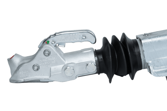 AL-KO 2.8VB1 ráfutószerkezet AK351 vonóhoroggal 3500 kg-os pótkocsihoz V-típusú vonórúddal