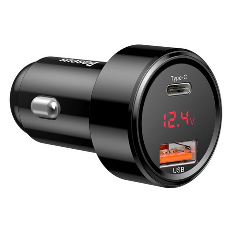 BASEUS Magic sorozatú USB autós töltő, USB-C 45W