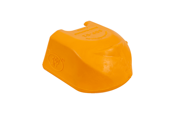 Biztonsági fedél a STEELPRESS SDP-01 Soft Dock gömbhoroghoz, hellyel a csatlakozónak