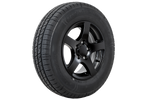 Erősített pótkocsi kerék KENDA GUMIABRONCS 185/80 R14C 104/102N ALUMÍNIUM FELNI STARCO fekete 5.5Jx14"H2 5x112 ET:30