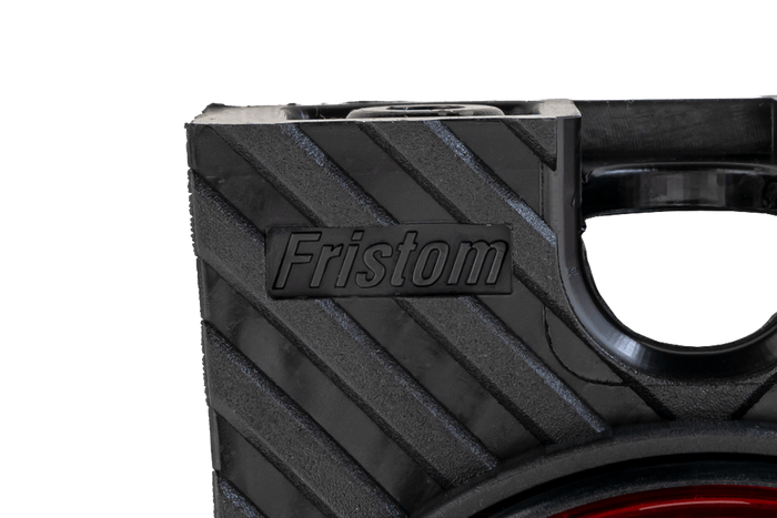 FRISTOM FT-059 LED piros univerzális helyzetjelző lámpa szögletes konzollal