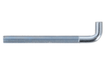 DROMET HP M6x70 építési kampó ferde (egyenes) véggel