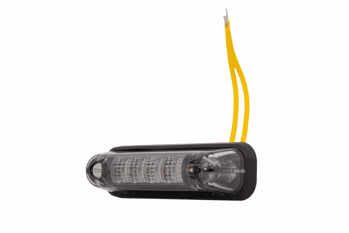 FRISTOM FT-081 LED DARK jelzőlámpa, narancssárga, univerzális