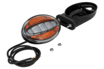 FRISTOM FT-356 LED IND univerzális első lámpa oldalsó rögzítőkonzollal