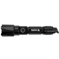 YATO YT-08559 LED 900lm multifunkciós zseblámpa, külső akkumulátor, sörnyitó, vészhelyzeti kalapács