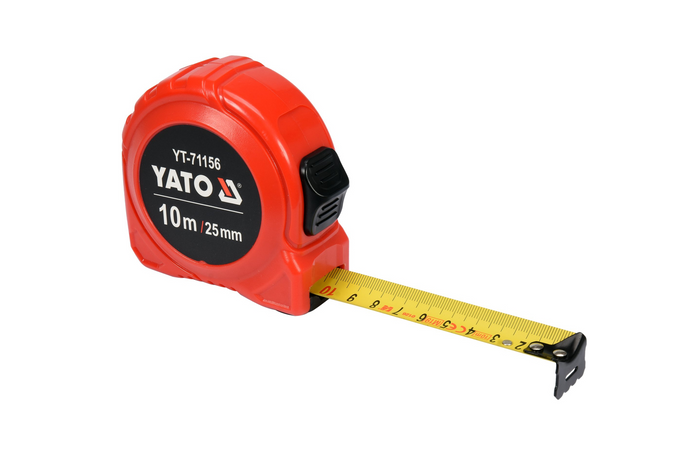 YATO YT-71156 összecsukható mérőszalag 10mx25mm