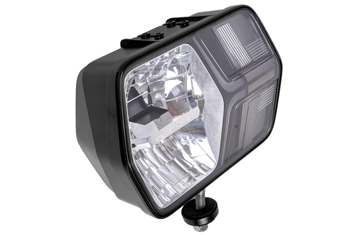 ASPÖCK LuxLED II LED első lámpa 7 funkció 6-pólusú DEUTSCH DT06-6S bal