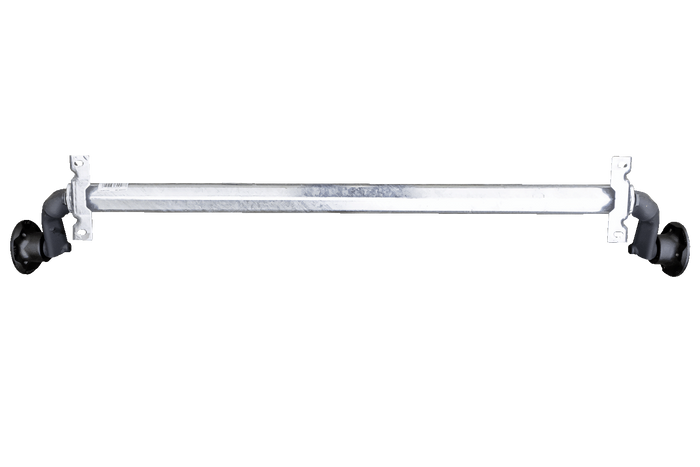 AL-KO OPTIMA fékezetlen pótkocsi tengely 750kg 1260mm 1660mm 4x100