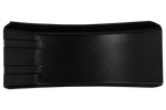 Két fél sárvédő készlet DOMAR DR1012201+DR1012202 pótkocsihoz, kerékjárati ív 384/200 mm bal+jobb