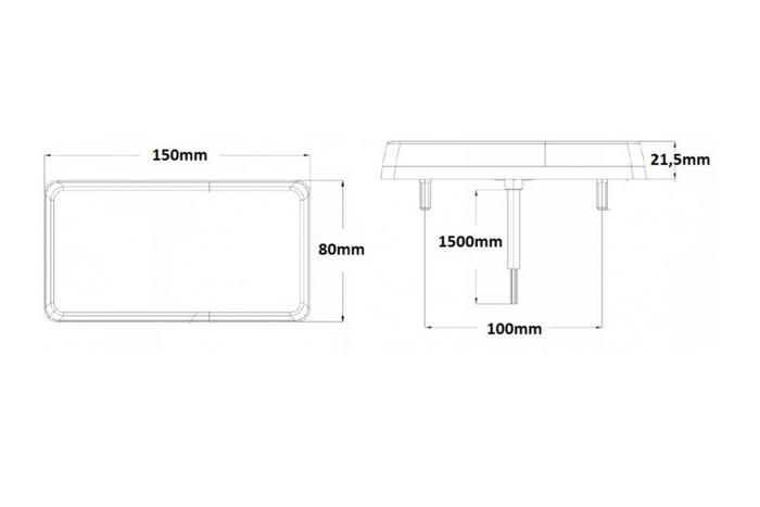 KAMAR L2295-Z LED hátsó lámpák 4 funkciós bal+jobb