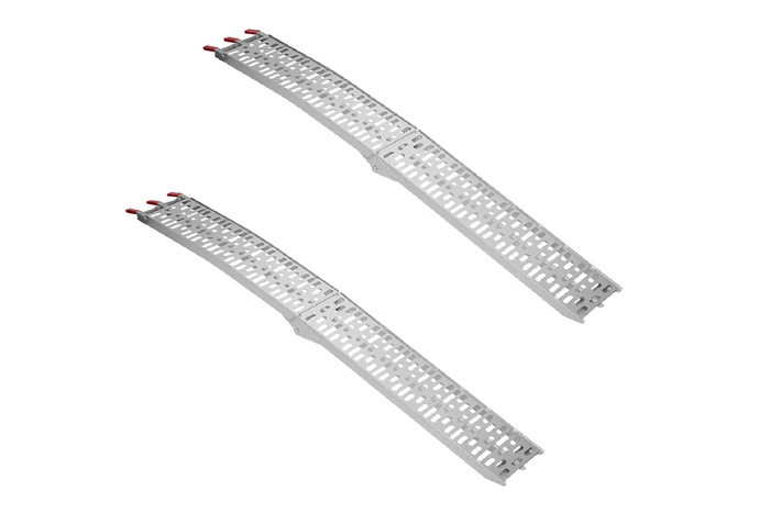 ProPlus 390096 összecsukható rámpa alumínium rámpák pótkocsikhoz 220 cm 680 kg 2 db-os készlet