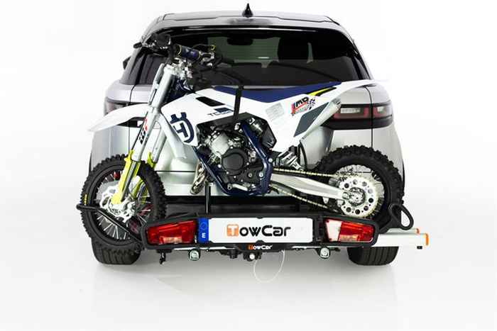 Towcar Balance - vonóhorogra szerelhető motorkerékpár-/kerékpártartó