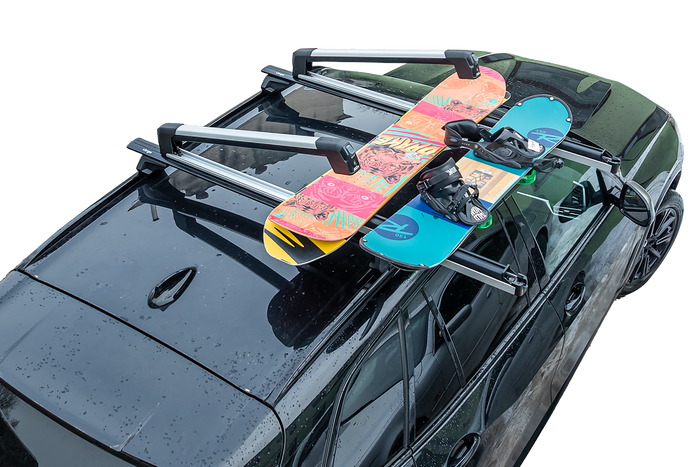 Inter Pack Frostline 6 - kihúzható alumínium síléctartó 6 pár síléchez vagy 4 snowboardhoz